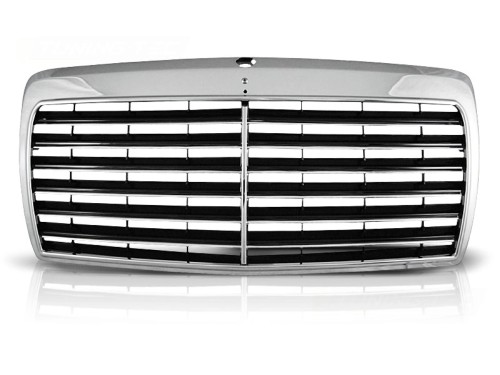 GRILL ATRAPA NERKI CHROME MERCEDES W124 E-KLASA 01.85-04.93