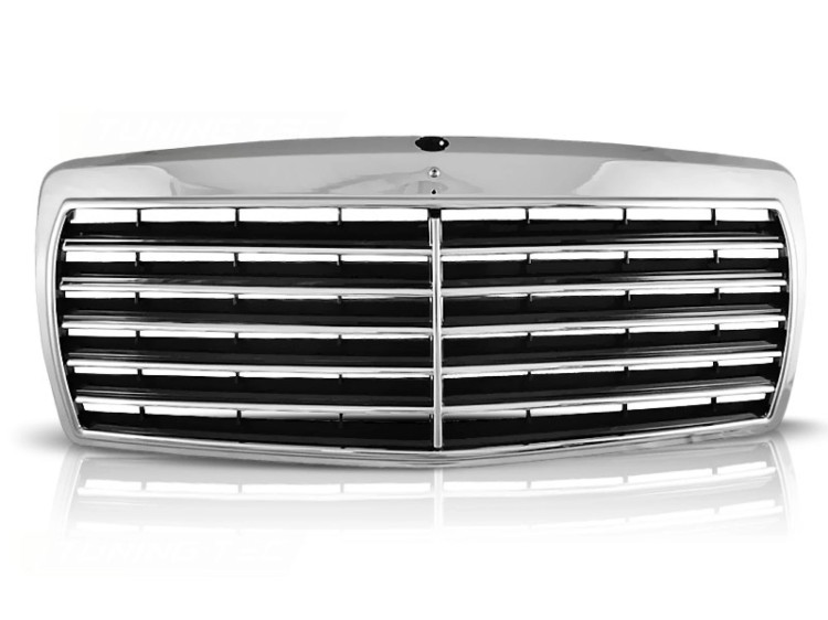 GRILL ATRAPA NERKI CHROME MERCEDES W201 190 12.82-05.93
