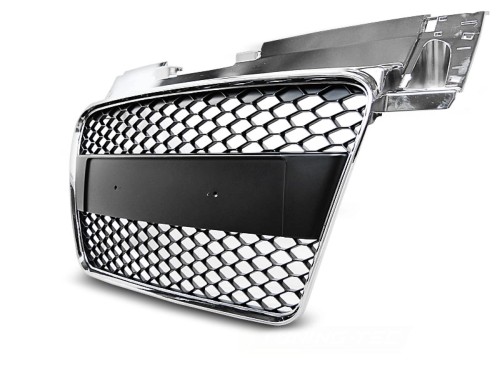 GRILL ATRAPY NERKI CHROME AUDI TT 06-14