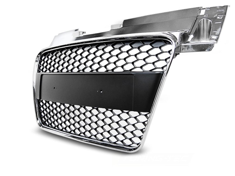 GRILL ATRAPY NERKI CHROME AUDI TT 06-14