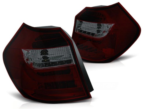 LAMPY TYLNE LED BAR LIGHTS RED SMOKE BMW E87/E81 09.07-11 LCI