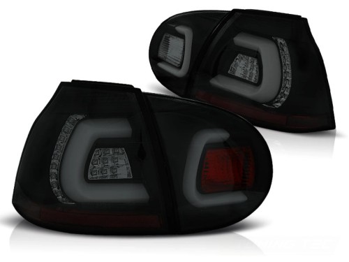 LAMPY TYLNE LED BAR LIGHTS BLACK SMOKE VW GOLF 5 10.03-09