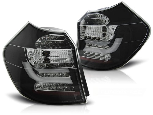 LAMPY TYLNE LED BAR LIGHTS BLACK BMW E87 04-08.07