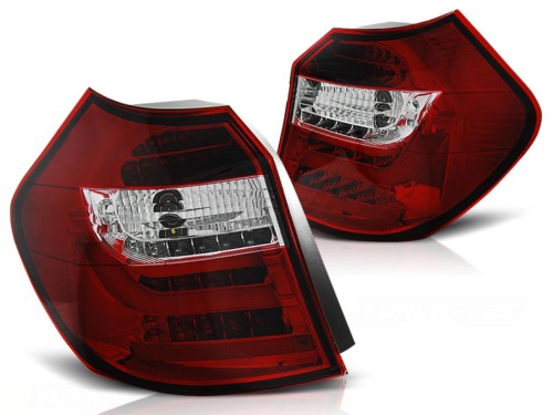 LAMPY TYLNE LED BAR LIGHTS RED WHITE BMW E87 04-08.07