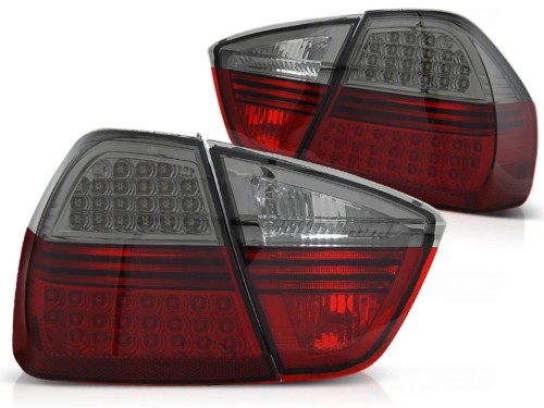 LAMPY TYLNE LED TAIL LIGHTS RED SMOKE BMW E90 03.05-08.08