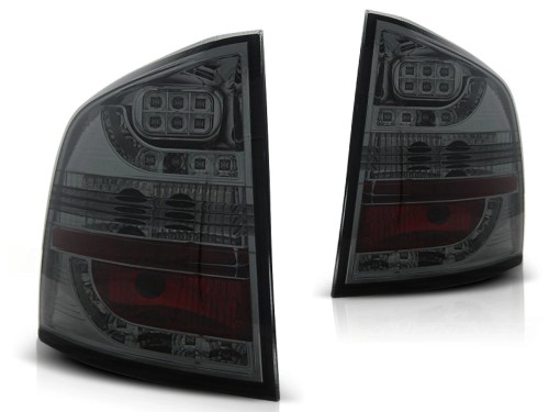 LAMPY TYLNE LED SMOKE SKODA OCTAVIA II KOMBI 04-12