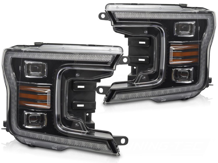 LAMPY PRZEDNIE REFLEKTORY LED FORD F150 MK13 17-20
