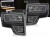 REFLEKTORY LAMPY PRZEDNIE FORD F150 MK12 08-14 LED DRL SEQ BLACK