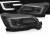 REFLEKTORY LAMPY PRZEDNIE DRL BLACK SUBARU FORESTER IV 13-18