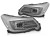 REFLEKTORY LAMPY PRZEDNIE DRL CHROME SUBARU FORESTER IV 13-18