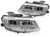 REFLEKTORY LAMPY PRZEDNIE CHEVROLET CAMARO 16-18 FULL LED CHROME