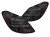 LAMPY TYLNE LED BLACK SEQ MERCEDES C KLASA W205 14-21