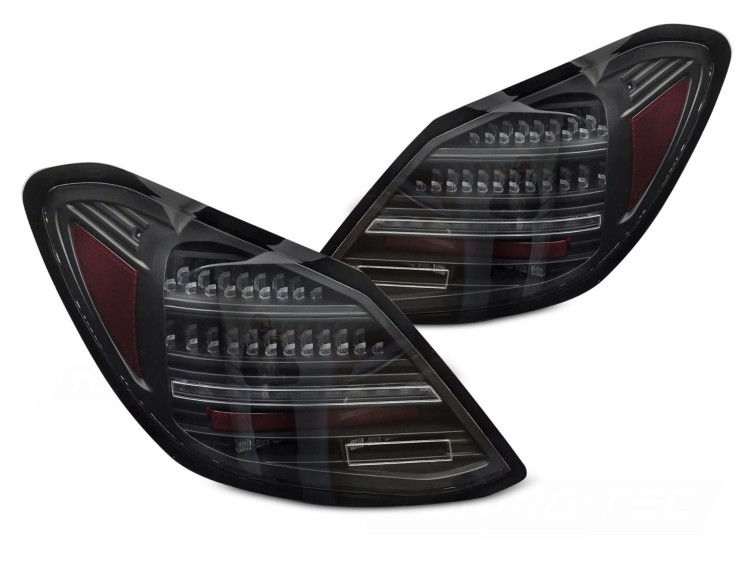 LAMPY TYLNE LED BLACK SEQ MERCEDES C KLASA W205 14-21