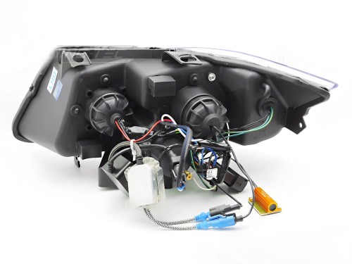 LAMPY PRZEDNIE REFLEKTORY XENON LED CHROME BMW 3 SERII E90/E91 LCI 09-11