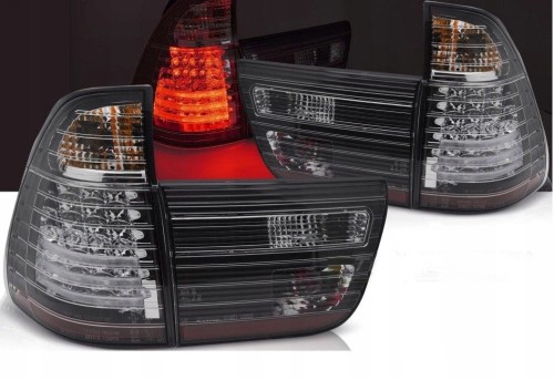 LAMPY TYLNE LED BLACK BMW X5 E53 09.99-10.03