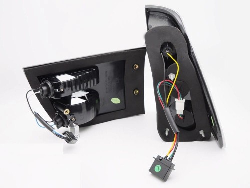 LAMPY TYLNE LED BLACK BMW X5 E53 09.99-10.03