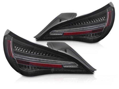 LAMPY TYLNE LED SEQ BLACK MERCEDES CLA W117 C117 13-16 OE BULB