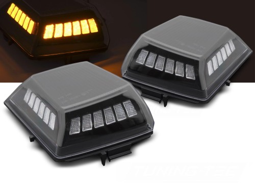 KIERUNKOWSKAZY PRZEDNIE LED BLACK SEQ MERCEDES G-KLASA W464 18+