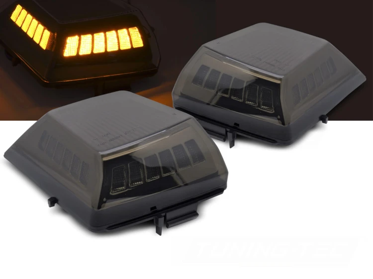 KIERUNKOWSKAZY PRZEDNIE SMOKE SEQ LED MERCEDES G-KLASA W464 18+
