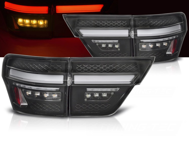 LAMPY TYLNE JEEP GRAND CHEROKEE WK2 11-13 LED BLACK