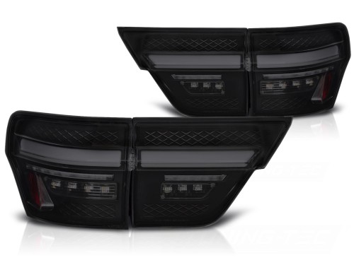 LAMPY TYLNE JEEP GRAND CHEROKEE WK2 11-13 LED SMOKE