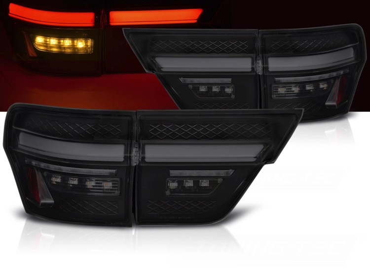 LAMPY TYLNE JEEP GRAND CHEROKEE WK2 11-13 LED SMOKE