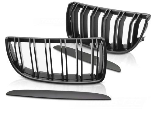 NERKI GRILL ATRAPA CZARNY MATT BMW SERII 3 E90 E91 05-08