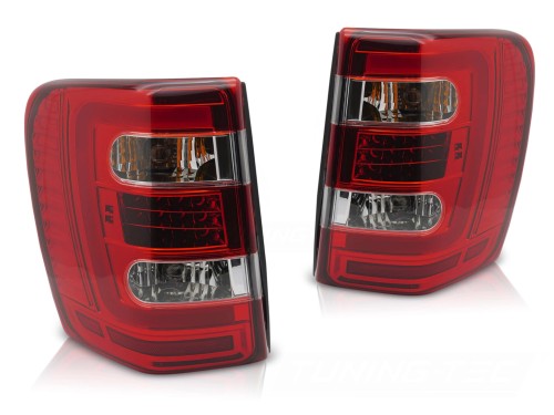 LAMPY TYLNE LED CHRYSLER JEEP GRAND CHEROKEE 99-05.05 RED WHITE