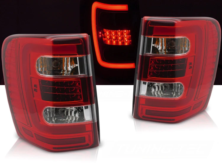 LAMPY TYLNE LED CHRYSLER JEEP GRAND CHEROKEE 99-05.05 RED WHITE
