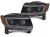 LAMPY PRZEDNIE CHRYSLER JEEP GRAND CHEROKEE 11-13 TUBE LIGHT BLACK LED