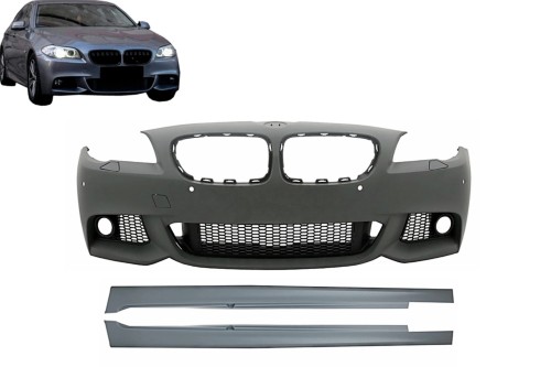 ZDERZAK PRZEDNI Z LISTWAMI PROGOWYMI BMW 5 SERII F10 F11 M-PAKIET