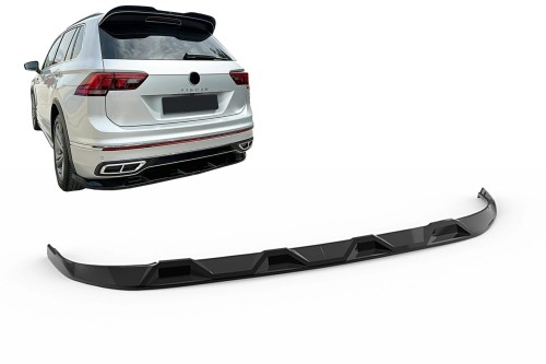 SPOILER TYLNEGO ZDERZAKA VW TIGUAN II MK2 R/ R LINE FACELIFT (20-24) CZARNY