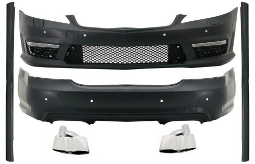 BODY KIT ZDERZAK PRZEDNI TYLNY LISTWY MERCEDES S KLASA W221 (05-11) S63 AMG