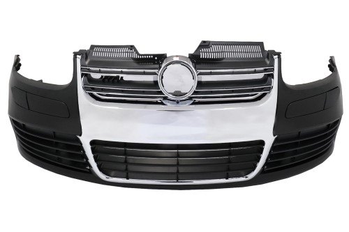 ZDERZAK PRZEDNI VW GOLF V 5 (03-07) JETTA (05-10) R32 LOOK CHROME GRILL