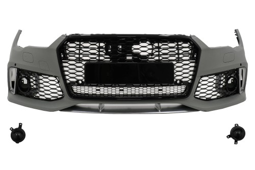 PRZEDNI ZDERZAK Z GRILLEM AUDI A7 4G FACELIFT (2015-2018) RS7 DESIGN