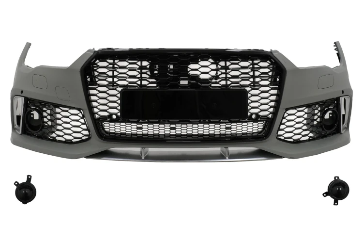 PRZEDNI ZDERZAK Z GRILLEM AUDI A7 4G FACELIFT (2015-2018) RS7 DESIGN