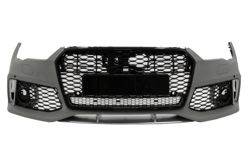 PRZEDNI ZDERZAK Z GRILLEM AUDI A7 4G FACELIFT (2015-2018) RS7 DESIGN