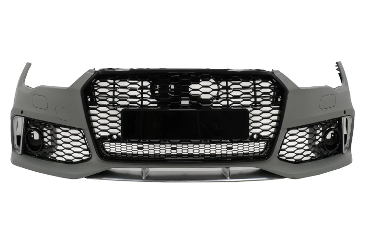 PRZEDNI ZDERZAK Z GRILLEM AUDI A7 4G FACELIFT (2015-2018) RS7 DESIGN