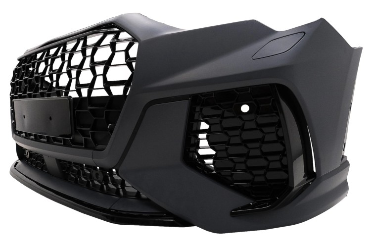 ZDERZAK PRZEDNI GRILL PLASTER MIODU AUDI Q3 F3 CUV (2018-2021) DESIGN RS