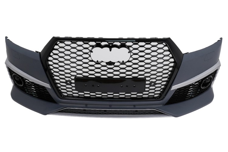 ZDERZAK PRZEDNI GRILL PLASTER MIODU AUDI Q7 4M SUV (2015-2019) DESIGN RS