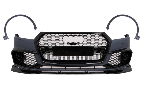 PRZEDNI ZDERZAK GRILL PLASTER MIODU AUDI Q5 SUV FY STANDARD 17-20 RS DESIGN