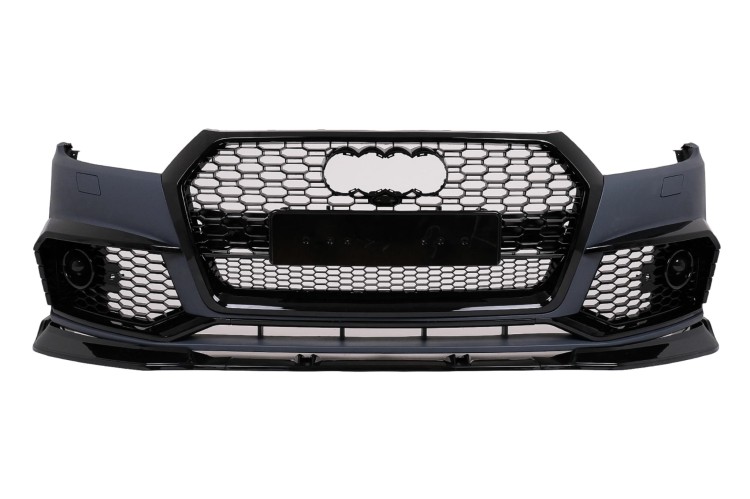 PRZEDNI ZDERZAK GRILL PLASTER MIODU AUDI Q5 SUV FY STANDARD 17-20 RS DESIGN