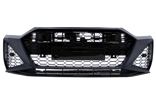ZDERZAK PRZEDNI GRILL PLASTER MIODU AUDI A7 4K8 (2018+) RS7 DESIGN