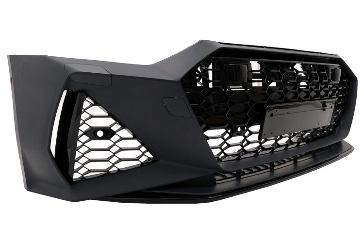 ZDERZAK PRZEDNI GRILL PLASTER MIODU AUDI A7 4K8 (2018+) RS7 DESIGN