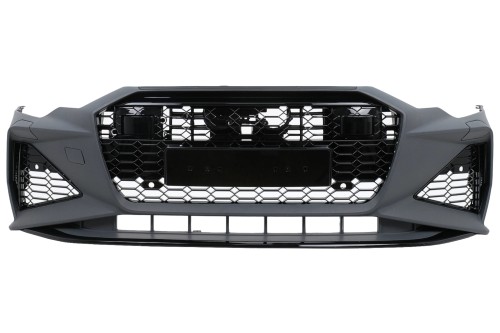 PRZEDNI ZDERZAK GRILL PLASTER MIODU AUDI A6 C8 4K (2018-NADAL) RS6 DESIGN