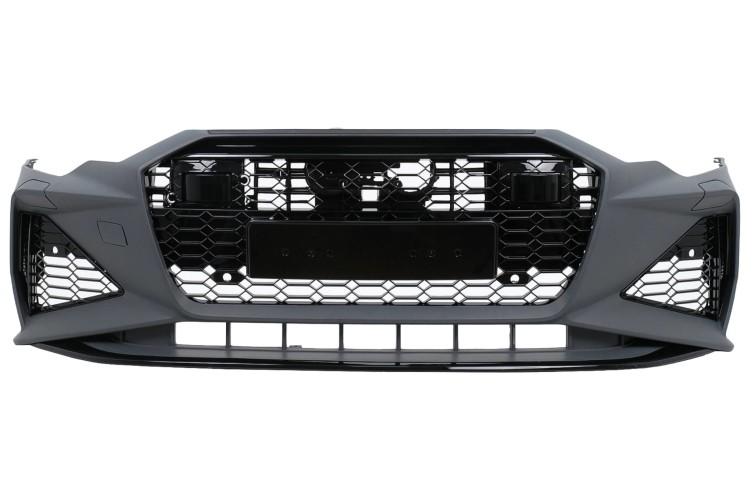 PRZEDNI ZDERZAK GRILL PLASTER MIODU AUDI A6 C8 4K (2018-NADAL) RS6 DESIGN