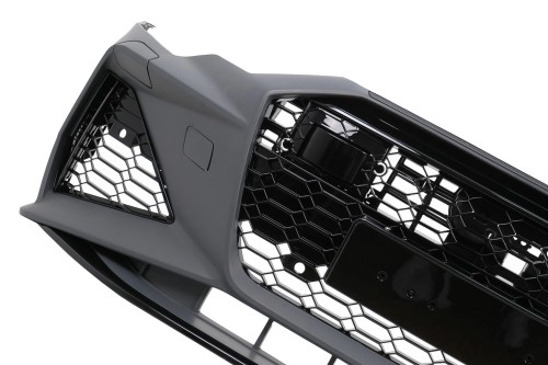 PRZEDNI ZDERZAK GRILL PLASTER MIODU AUDI A6 C8 4K (2018-NADAL) RS6 DESIGN