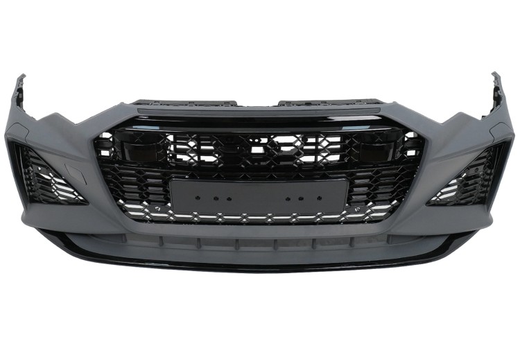 PRZEDNI ZDERZAK GRILL PLASTER MIODU AUDI A6 C8 4K (2018-NADAL) RS6 DESIGN