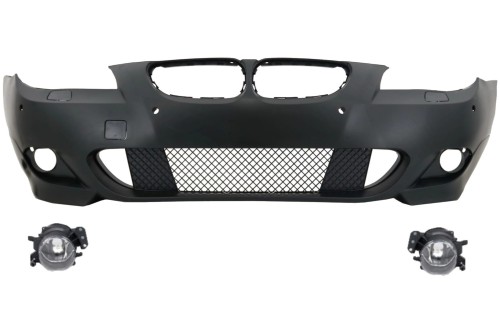 ZDERZAK PRZEDNI BMW 5 SERII E60 SEDAN E61 TOURING (07-10) M-PAKIET PDC 18MM