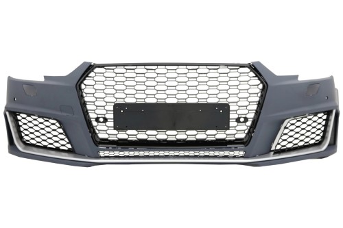 ZDERZAK PRZEDNI GRIILL AUDI A4 B9 8W (16-18) RS4 DESIGN